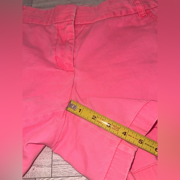 J. CREW Chino Shorts Faded Hot Pink (woman’s size 8) - Picture 5 of 5